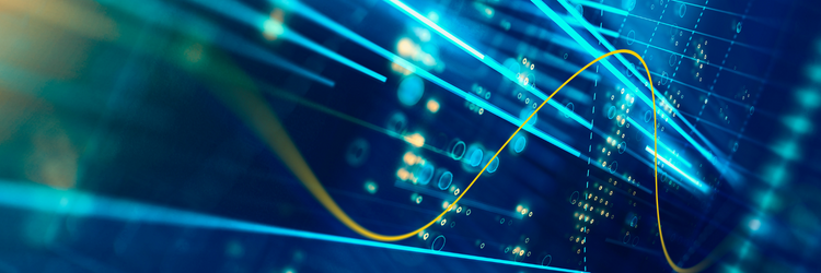 Abstract Finance Chart